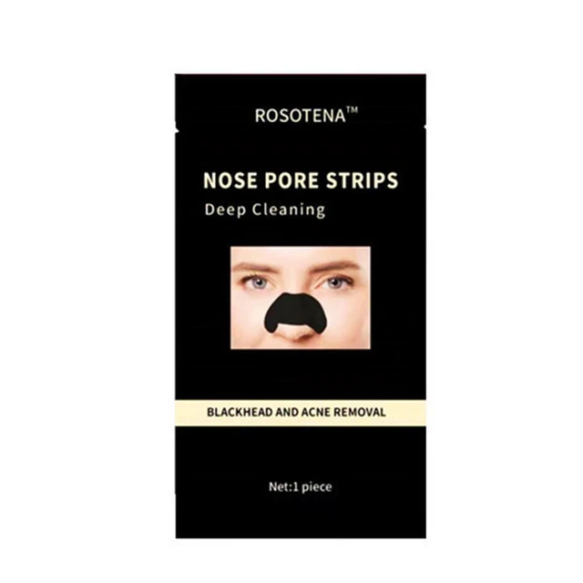 Women Nose Blackhead Remover Mask Skin Deep Cleansing Shrink Pore Strips FS2#