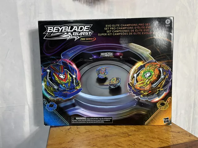 Jogo Pião Beyblade Burst Series - Kit Completo de Batalha com Arena Pro -  F2292 - Hasbro, Branco