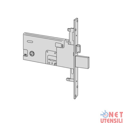 50 8015345088509 CISA Serrature Cisa Da Applicare 50131 Porte Legno SX Mm 