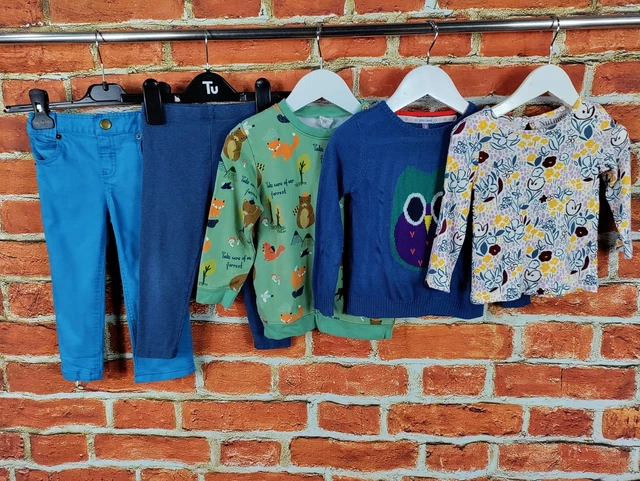 BABY GIRL BUNDLE AGE 18-24 MONTHS NEXT H&M etc LEGGINGS JEANS JUMPER TOP 92CM