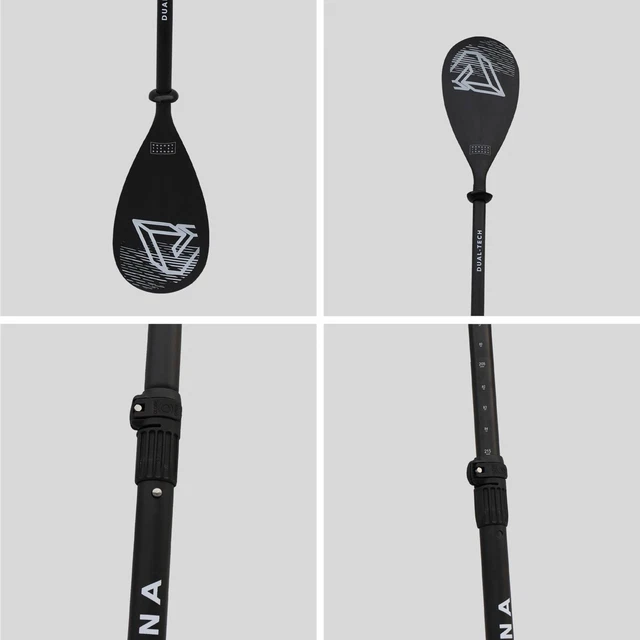 Pagaie 2 en 1 aluminium. démontable et réglable. pour stand up paddle (SUP) et 3