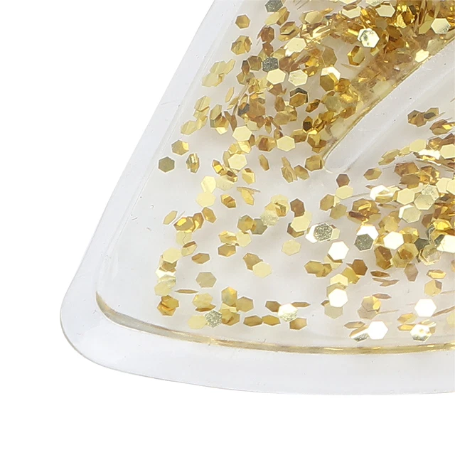(Gold)Hot Cold Compress Lips Ice Pack Glitter Sequins Cooling Therapy Lip JFF