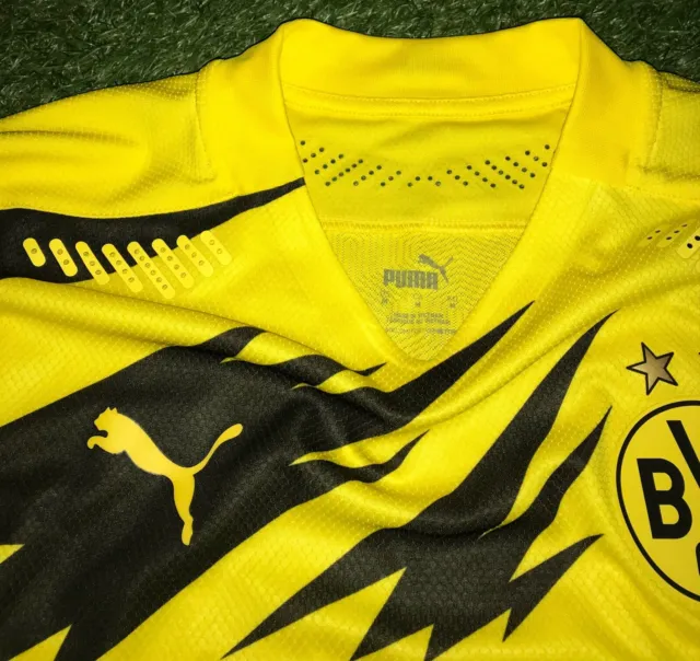 Teamsigniertes Marco Reus Matchworn Prepared Trikot BVB Dortmund 2020/21 2