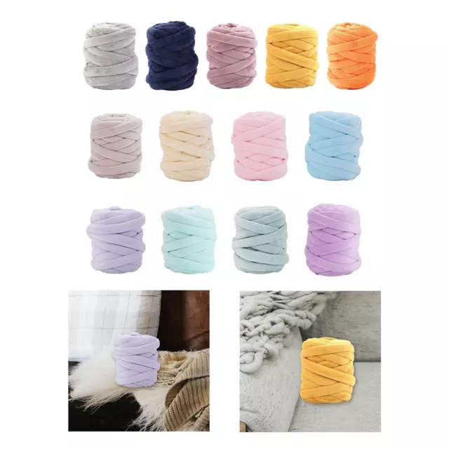 0.55lbs Chunky Yarn Hand Knit Yarn Super Bulky Yarn for Pet Bed and Bed  Fence Crocheting Arm Knitting Blanket Mat Braided Knot - AliExpress