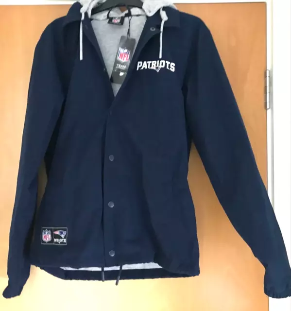 Mens New England Patriots NFL Team Apparel American Football Jacket Size S
