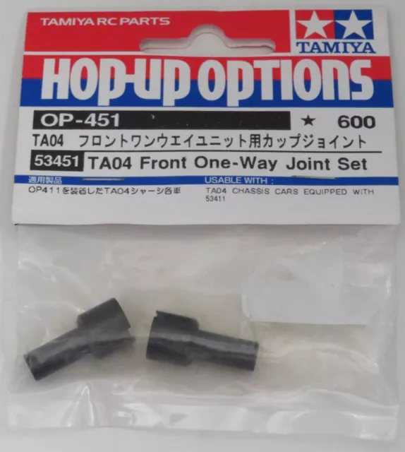 Tamiya TA04 Front One-Way Joint Set NEW 53451 TRF414 TRF415 TB Evo III IV V