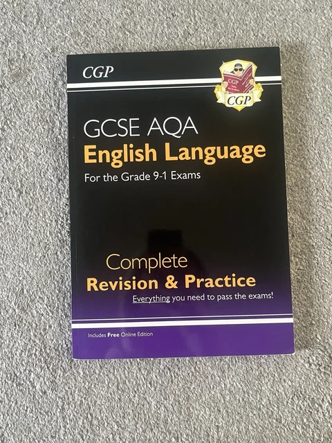CGP GCSE AQA English Language Complete Revision and Practice £5.77 ...