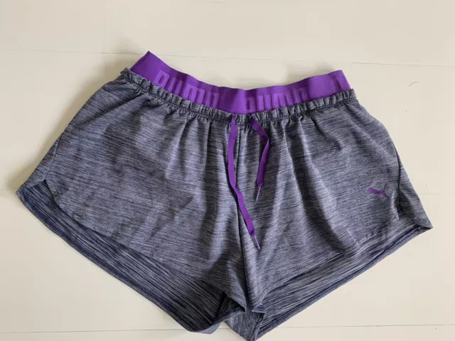 Puma Damen-Fitnessshorts Größe 10 Activewear Laufshorts