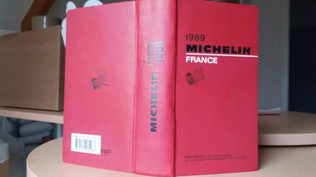 Guide MICHELIN France 1989 = Bon état  !!!