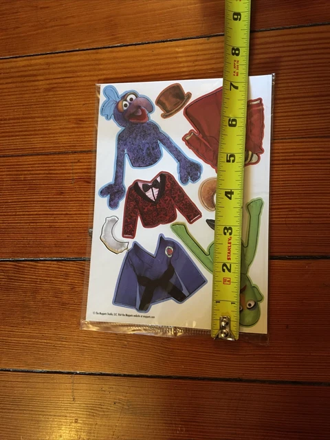 Disney The Muppets Studio Dress-Up Magnets Set of 9 New Gift Gonzo 7