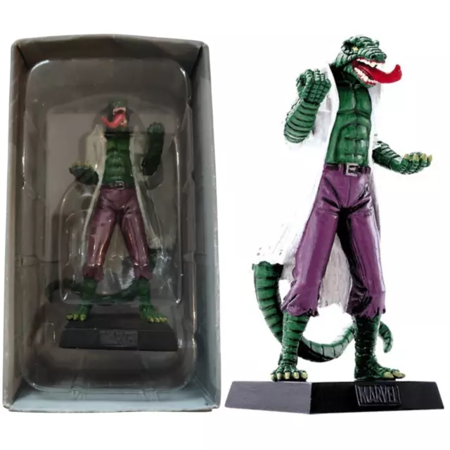 Marvel Super Heroes Lizard 52 Figurines Plomb Collection Eaglemoss Comics BD TV