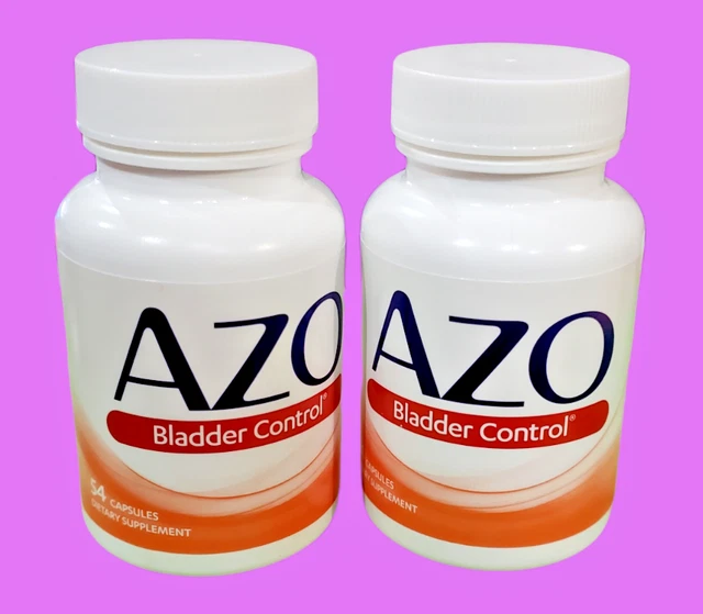 LOT OF 2, AZO Bladder Control with GoLess, 54 ct 2 PACK 28.98 PicClick