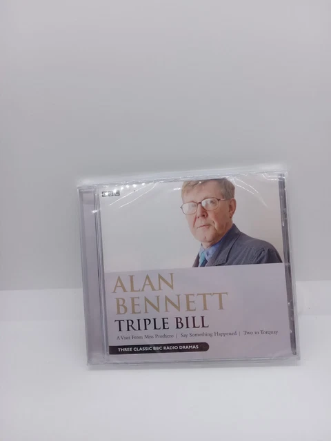 Alan Bennett: Triple Bill - 3 BBC Radio Shows (Audio CD) *New* (059-00208)