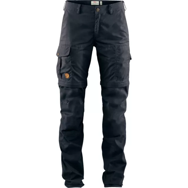 Fjäll Räven Karla Pro Zip-Off Pantalón Mujer G-1000 Pantalones Mujer Dark Navy