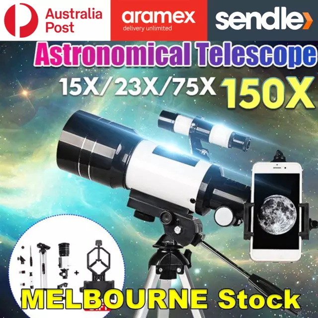 Astronomical Telescope With Tripod 150x Zoom HD Outdoor Monocular 70mm Aperture