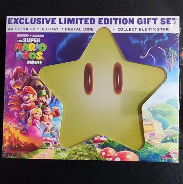 SUPER MARIO BROS Movie 4K Ultra HD Walmart LE ensemble cadeau avec