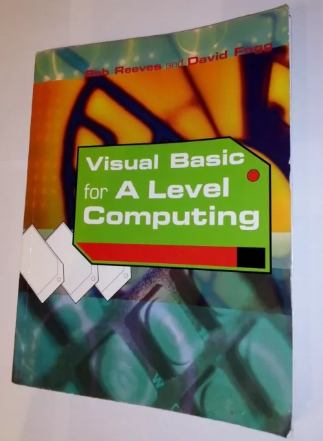 Visual Basic for A level Computing by Fogg, Dave Paperback Book The Cheap Fast