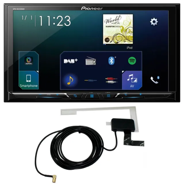 Pioneer SPH-DA230DAB Doppel-DIN MP3-Autoradio Touchscreen DAB Bluetooth USB DAB