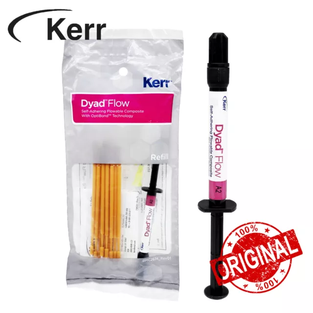 KERR Dyad Flow Dental Composite Self-Adhering Flowable No Need For Adhesive A2