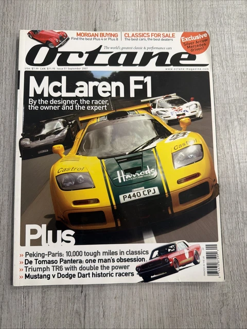 Magazine Octane UK #252 - Juin 2024 - McLaren, Dodge Viper, Maserati - Neuf