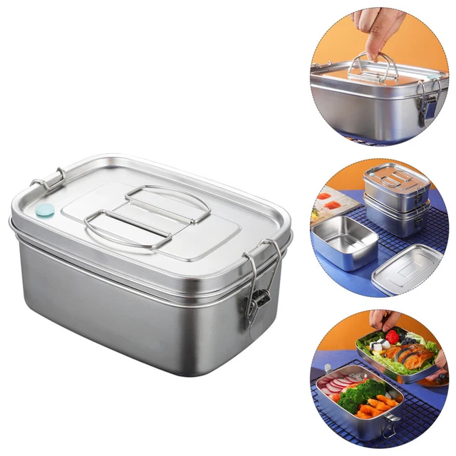 1pc Pot de Nourriture En Acier inoxydable Boîte à Lunch