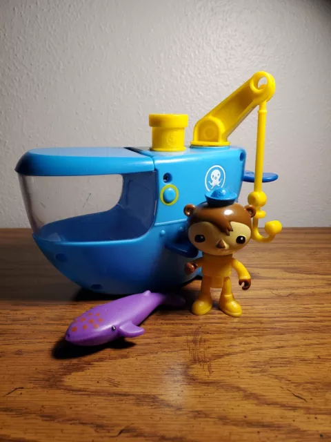 Octonauts Gup C with Shellington Figure and Whale - Complete Set