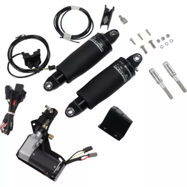 Legend Air Ride Suspension 12" 13" Shocks Adjustable Anodized Harley 06-17 Dyna Legend Air Ride Suspension 12" 13" Shocks Adjustable Anodized Harley 06-17 Dyna