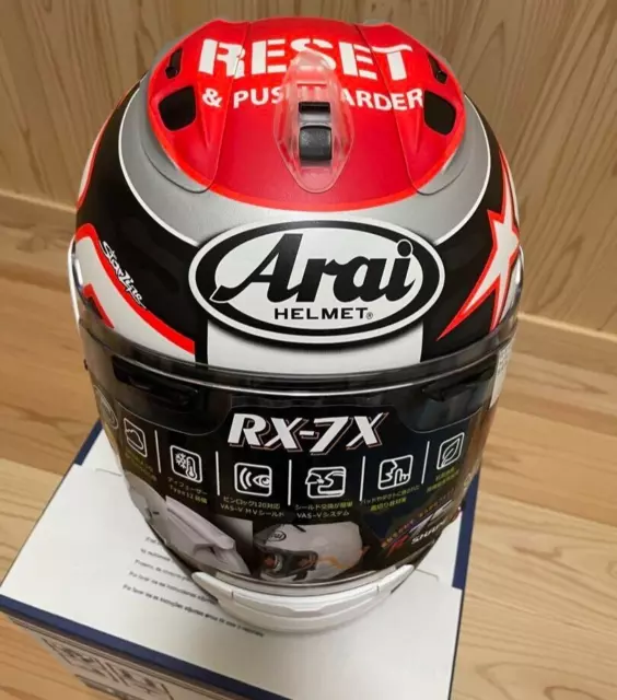 Arai RX-7X Corsair-X HAYDEN RESET Full Face Helmet - Size M (57-58cm) New