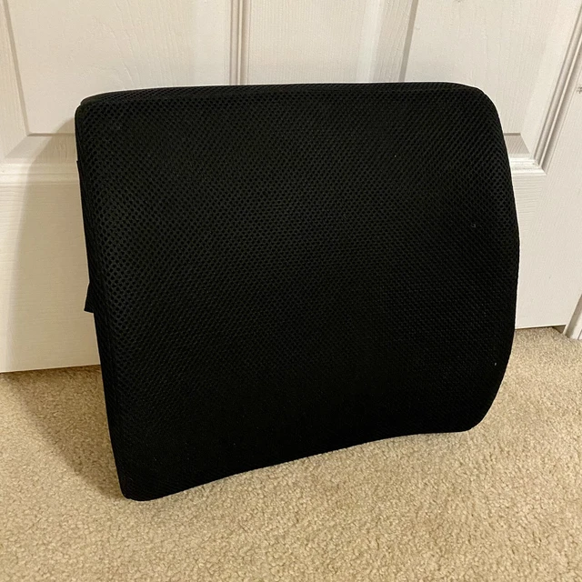 SAMSONITE Lumbar Support Pillow For Office Chair and Car Seat, Perfectly Memory