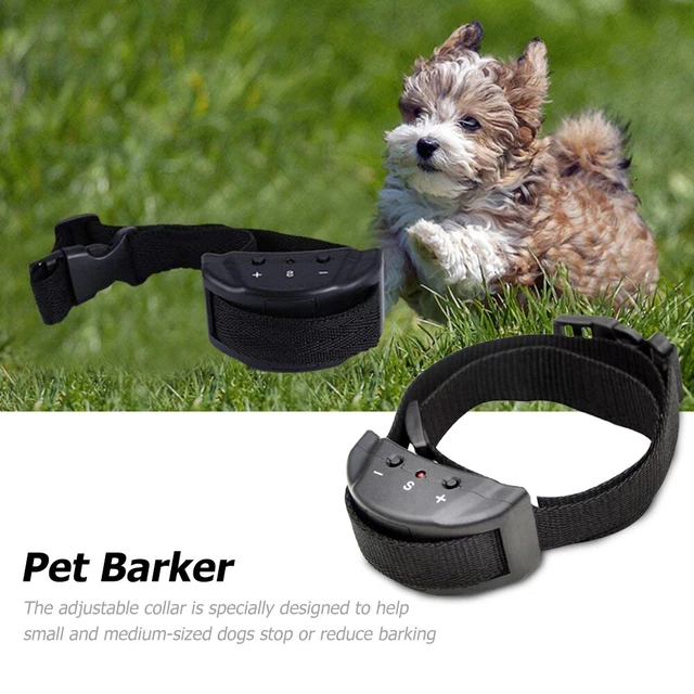 7 sensibilidades dispositivo anti ladridos ultrasónico perros entrenamiento dejar de ladridos collar