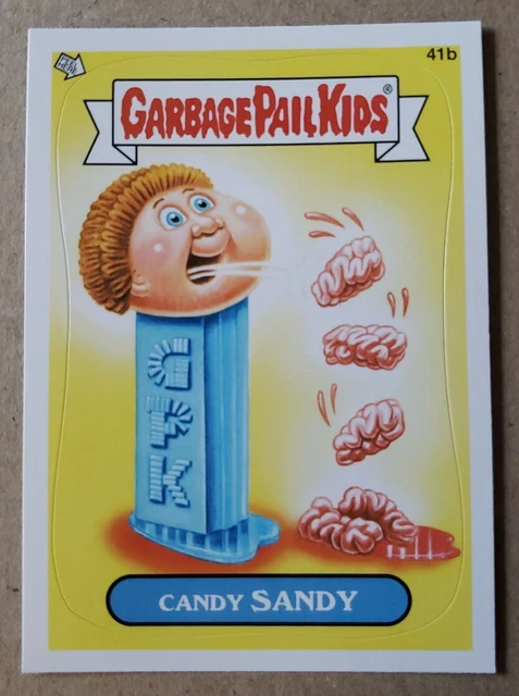 PEZ Garbage Pail Kids 2012 Brand New Series 1 CANDY SANDY 41b Topps GPK Card