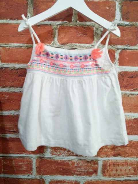 Pacchetto Bambina Fascia 18-24 Mesi Next Zara John Lewis Pantaloncini Top Shug 92Cm 3