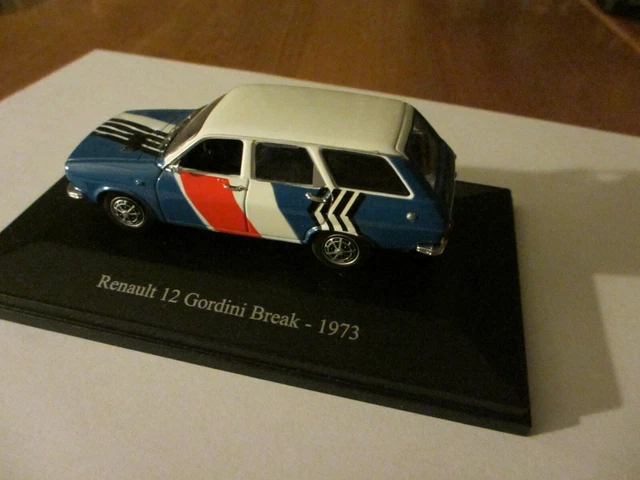 Voiture Miniature 1/43 Renault 12 Gordini Break 1973 - Eligor - Collection Jumajo