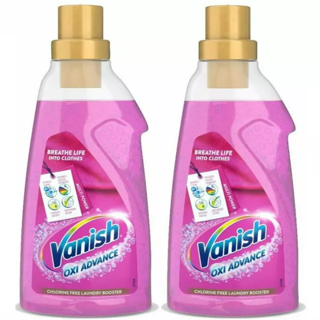 4 x Vanish Oxi Action Powder Clothes Fabric Stain Remover 2.4 kg - Total  9.6kg
