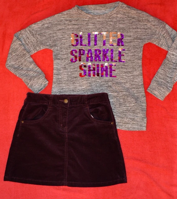 Girls clothes bundle - dress tshirt leggings skirt jumper - Age:  10-11 Years 9