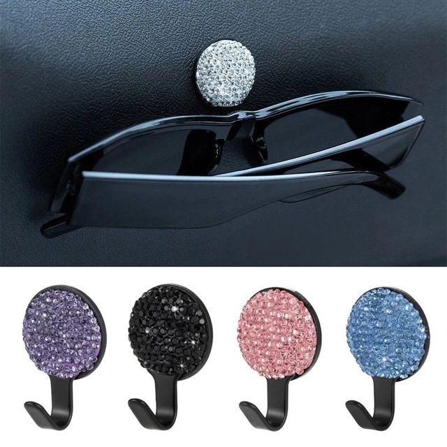 3 Pcs Bling Car Headrest Hook Strong Car Hangers Car Accessories  Car Storage