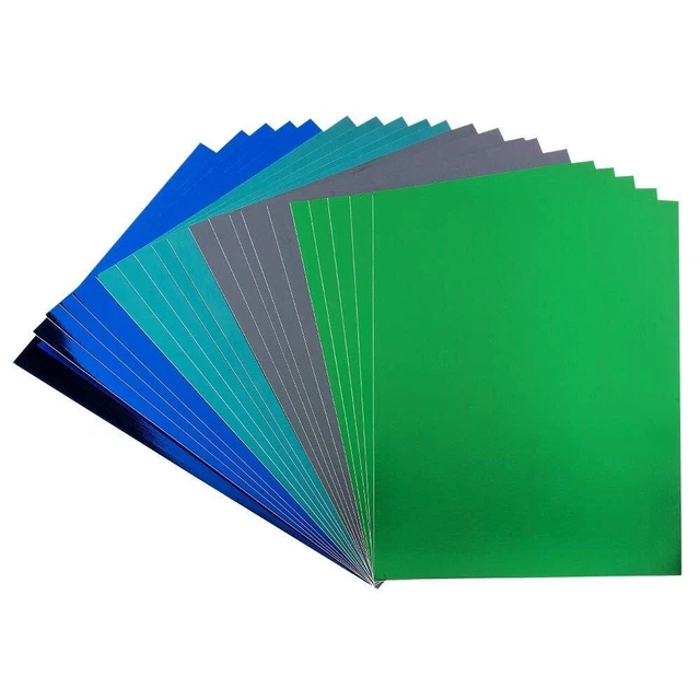Ideen mit Herz Cartoncino colorato | carta da costruzione | cartoncino in formato DIN A4, 220 g/mq, 100 fogli, 20 colori assortiti