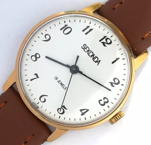 Sekonda 19 jewels sales ussr wrist watch