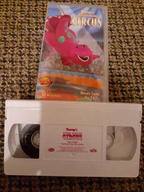 Barney Super Singing Circus Vhs 2000 D Occasion Eur 6 79 Barney Super Singing Circus Vhs 2000 D Occasion Eur 6 79
