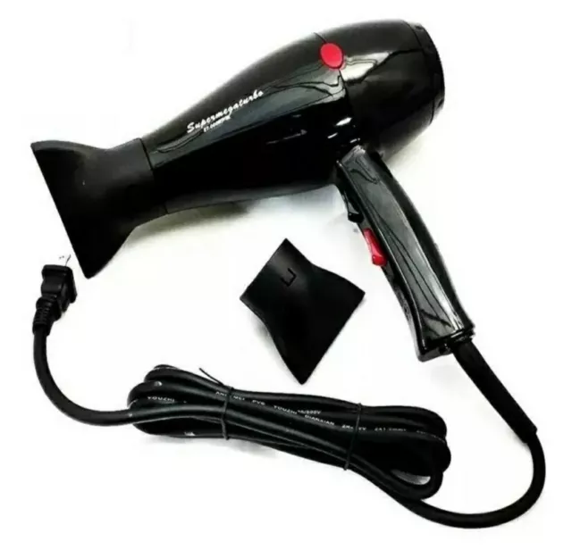 Secador Profesional De Cabello Super Mega Turbo 27.000 Rpm Free Shipping - New -