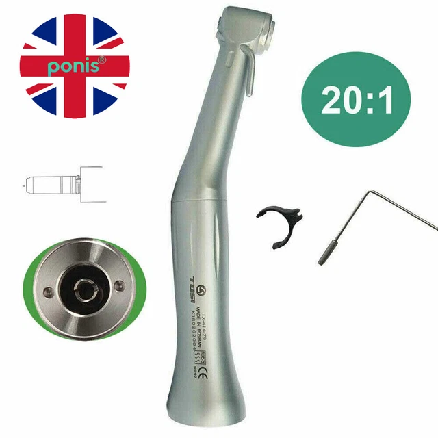 TOSI Dental 20:1 Reduction Implant Surgical Contra Angle 414 for KaVo.Sirona