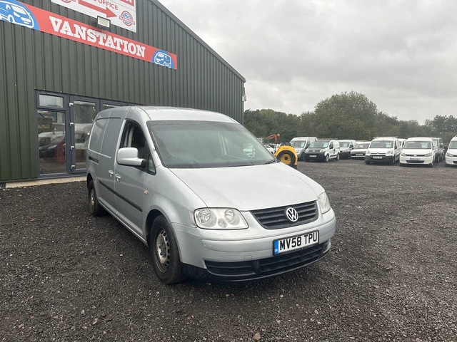 58 Plate Volkswagen Caddy Maxi C20 1.9 TDI Low Roof Panel Van FWD DSG Automatic