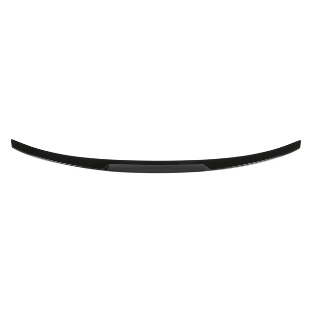 Heckflügel ABS-Heckspoilerlippe Glänzend Schwarz Aerodynamisch Für Auto