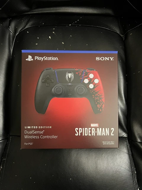 playstation dualsense wireless controller spider man 2 limited edition
