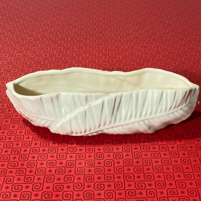 Sylvac 3720 Vintage Small White Ceramic Trough Planter Posy Bowl Retro