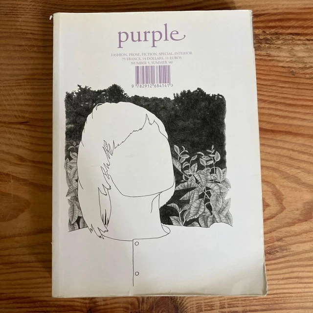 PURPLE NUMBER 5 Summer 00 Mark Borthwick Photobook From