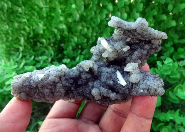 stilbite on blue chalcedony coral matrix minerals