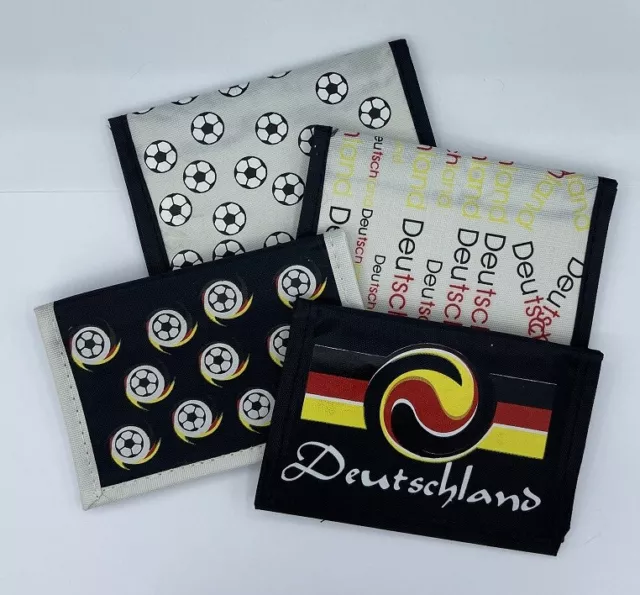 Monedero Cartera Fútbol Alemania Germany Stoffportemonnaie WM Em Baile