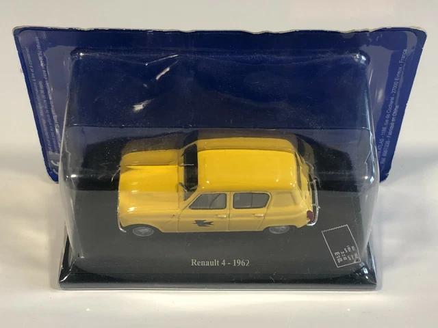 ATLAS UNIVERSAL HOBBIES NOREV Renault 4 L La Poste 1962 Musée La Poste 1/43