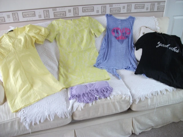 Ladies Clothes  Bundle Warehouse/Zara/ Etc Sizes 10 - 12 Ideal Spares For Summer